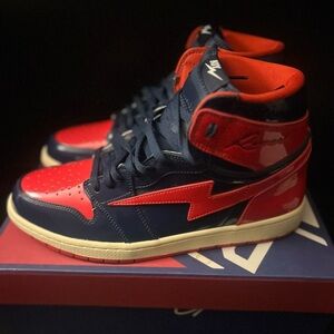 KOOL KIY. Size 11.5 Midnight Blue & Red Men’s Shoe.